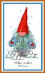 Winter Gnome Card
